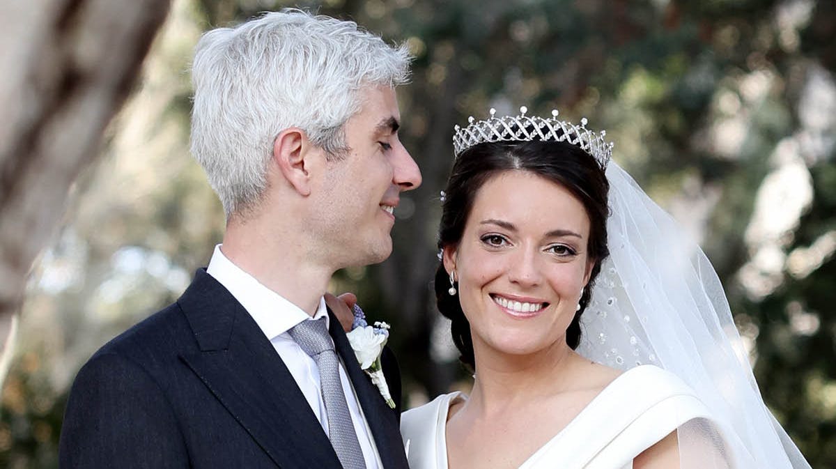 Nicolas Bagory og prinsesse Alexandra. 