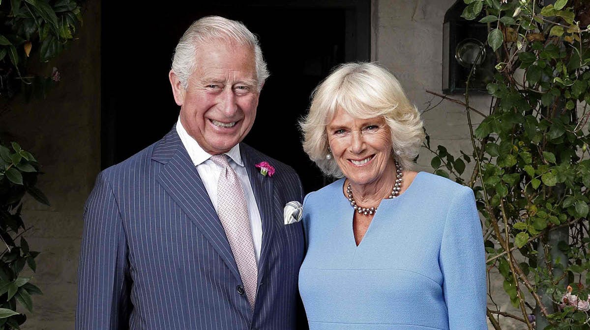 Kong Charles og dronning Camilla. 