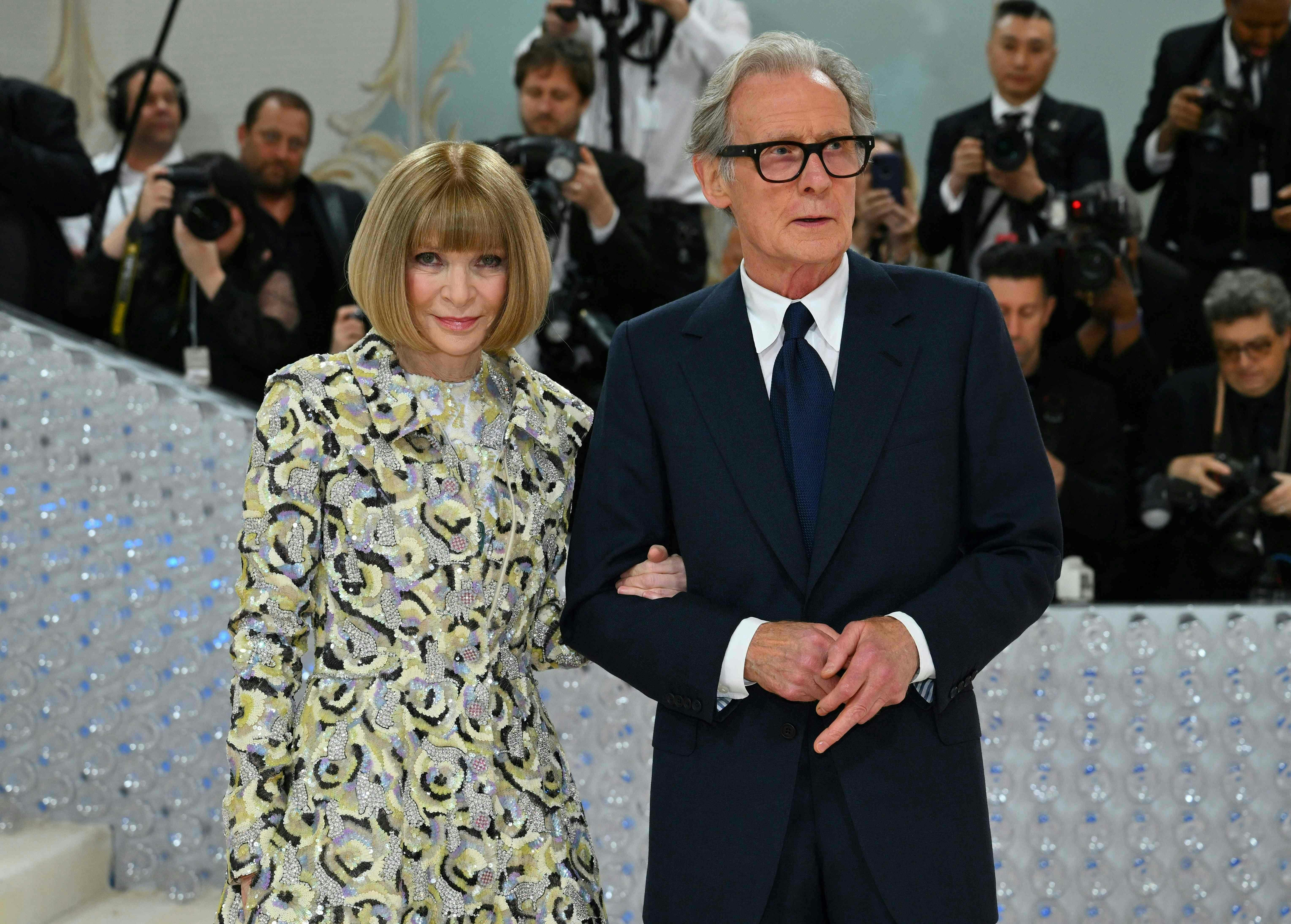 Anna Wintour og Bill Nighy