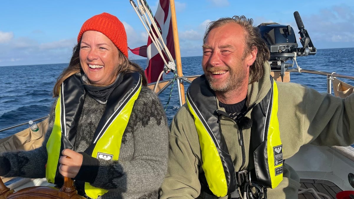 Jeanette Varberg pg Nikolaj Kirk i "Togtet"