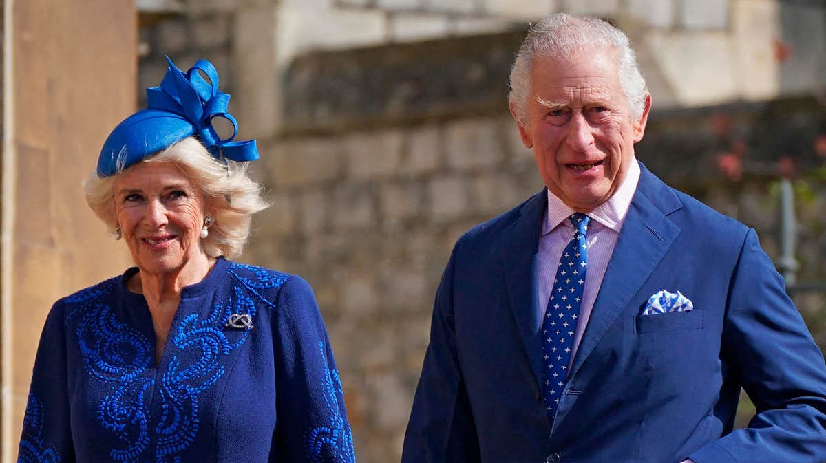 Dronning Camilla og kong Charles.
