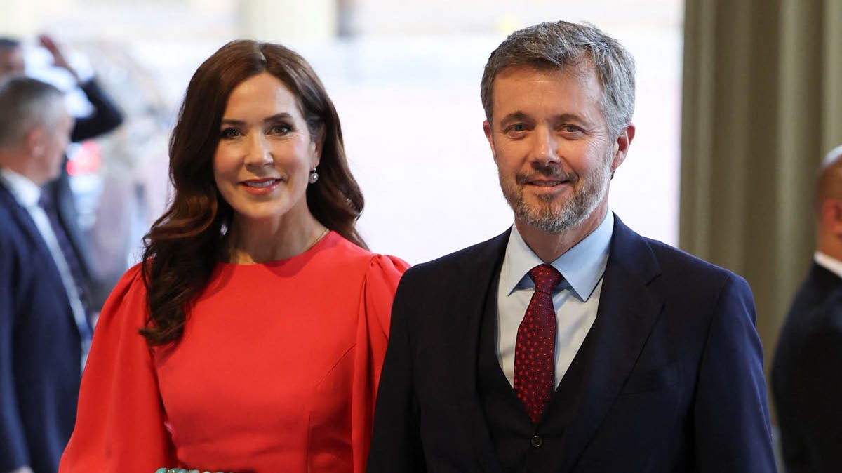 Kronprinsesse Mary og kronprins Frederik.