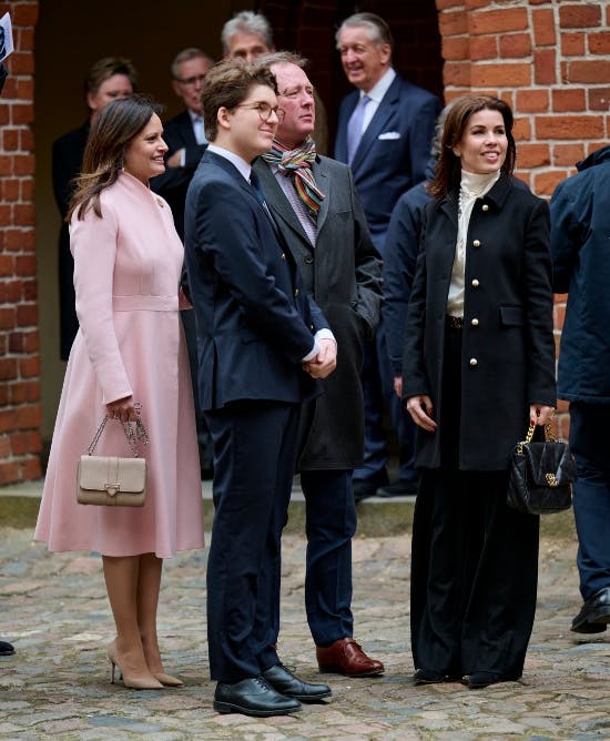 Prinsesse Carina, Ludvig Reedtz-Thott, prins Gustav og Helle Reedtz-Thott
