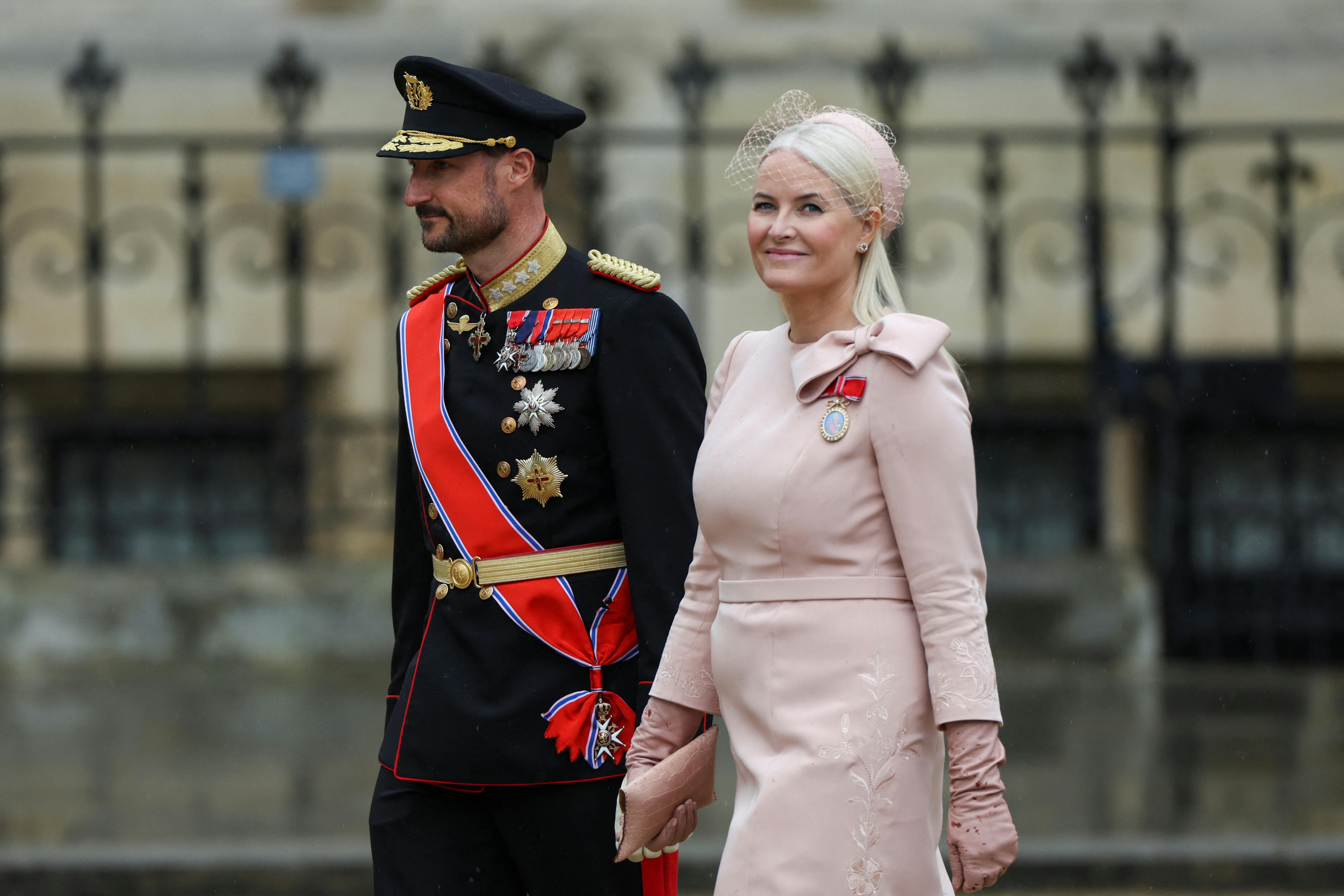 Kronprins Haakon og kronprinsesse Mette-Marit.&nbsp;
