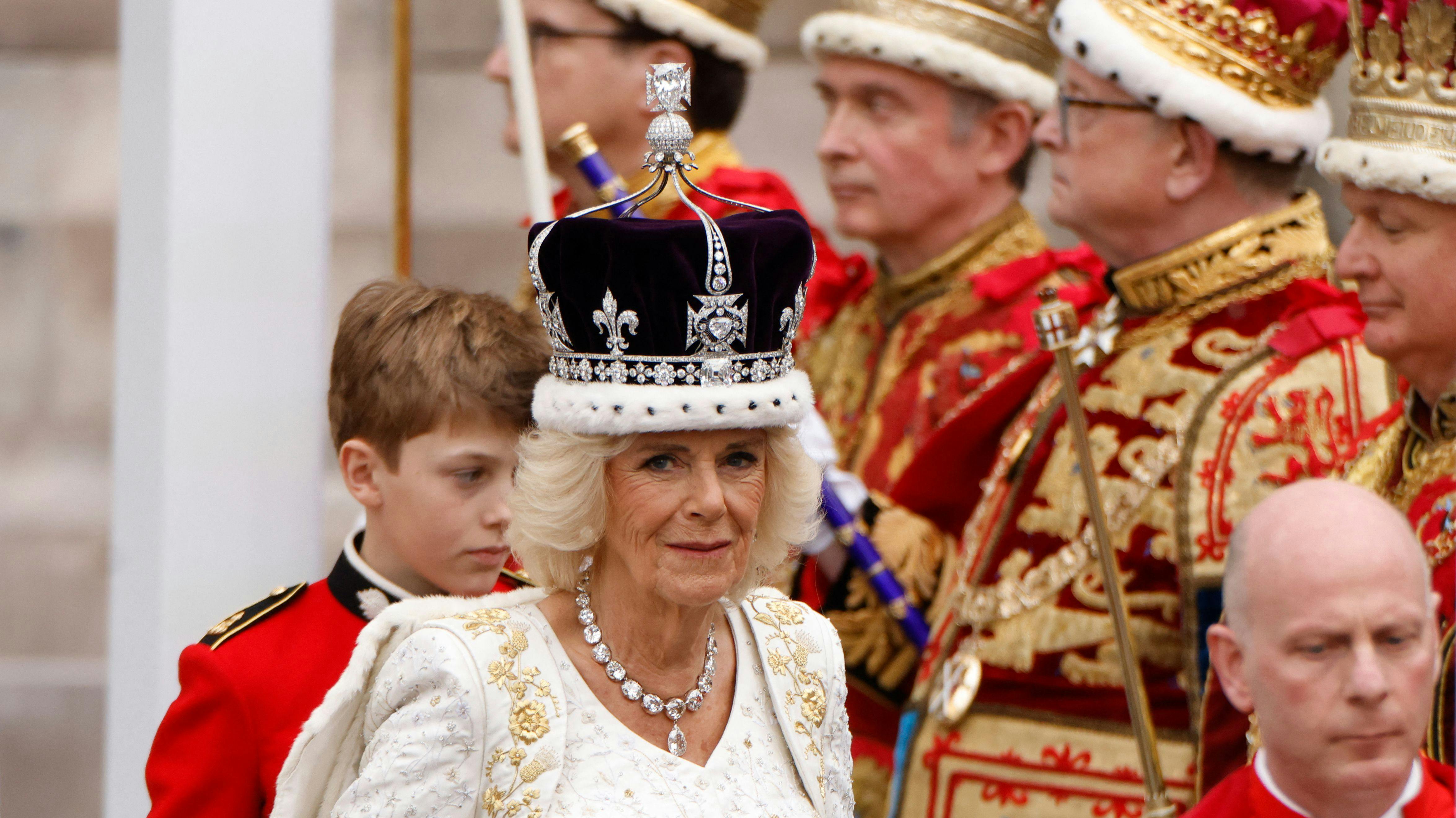Dronning Camilla. 
