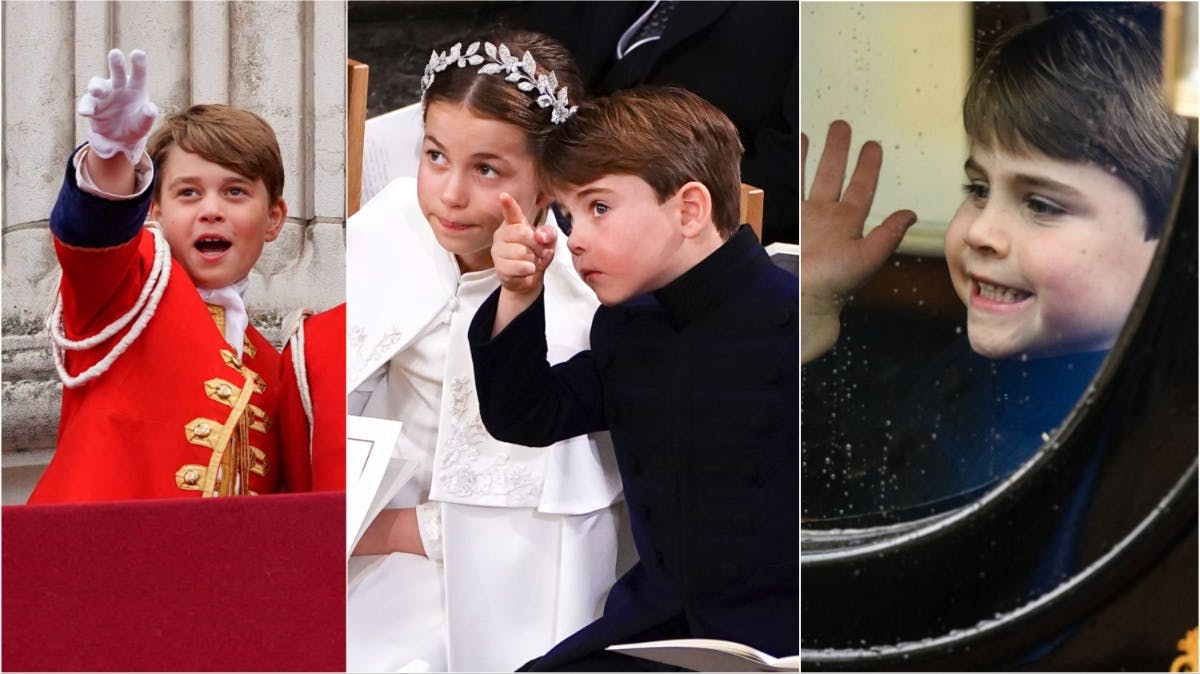 Dejlige øjeblikke med prins George, prinsesse Charlotte og prins Louis
