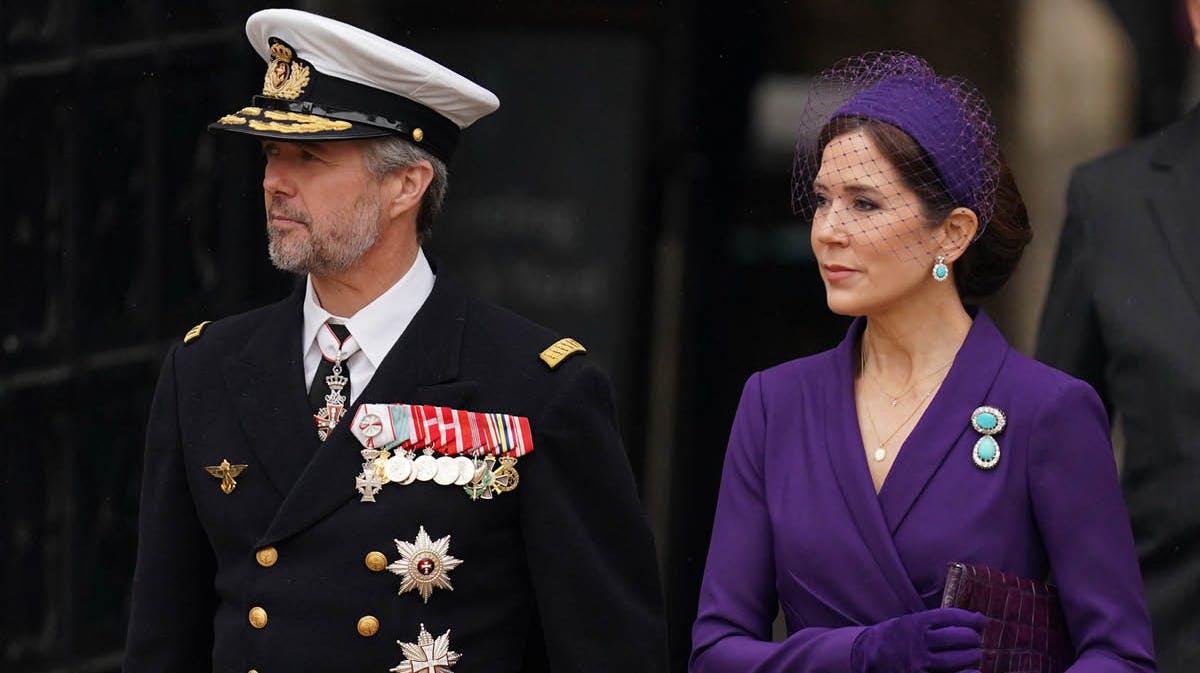 Kronprins Frederik og kronprinsesse Mary. 