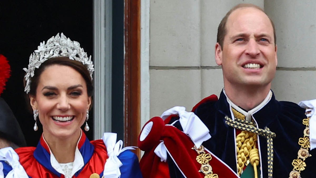 Prinsesse Kate og prins William. 