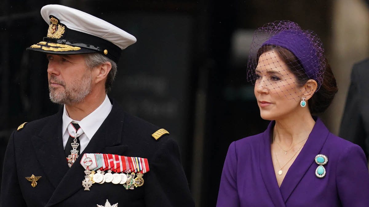 Kronprins Frederik og kronprinsesse Mary. 