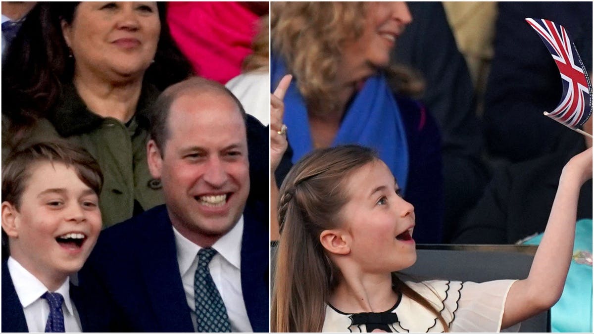 Prinsesse Charlotte og prins Georges sødeste øjeblikke