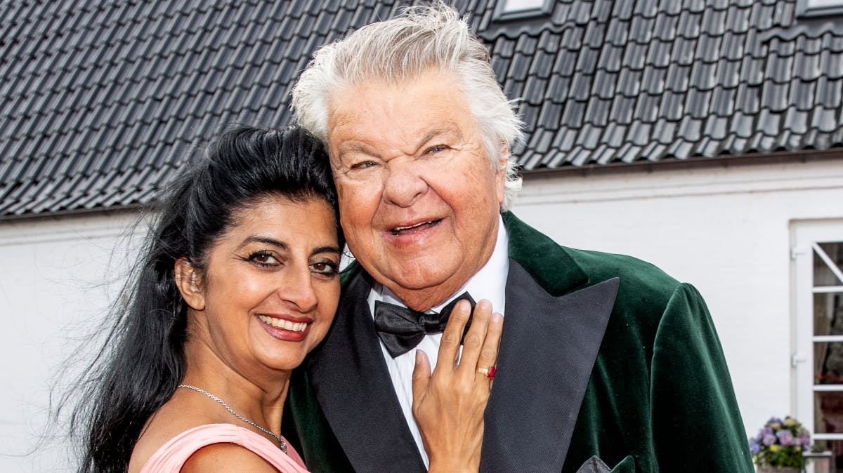 Susan Astani og Christian Kjær. 