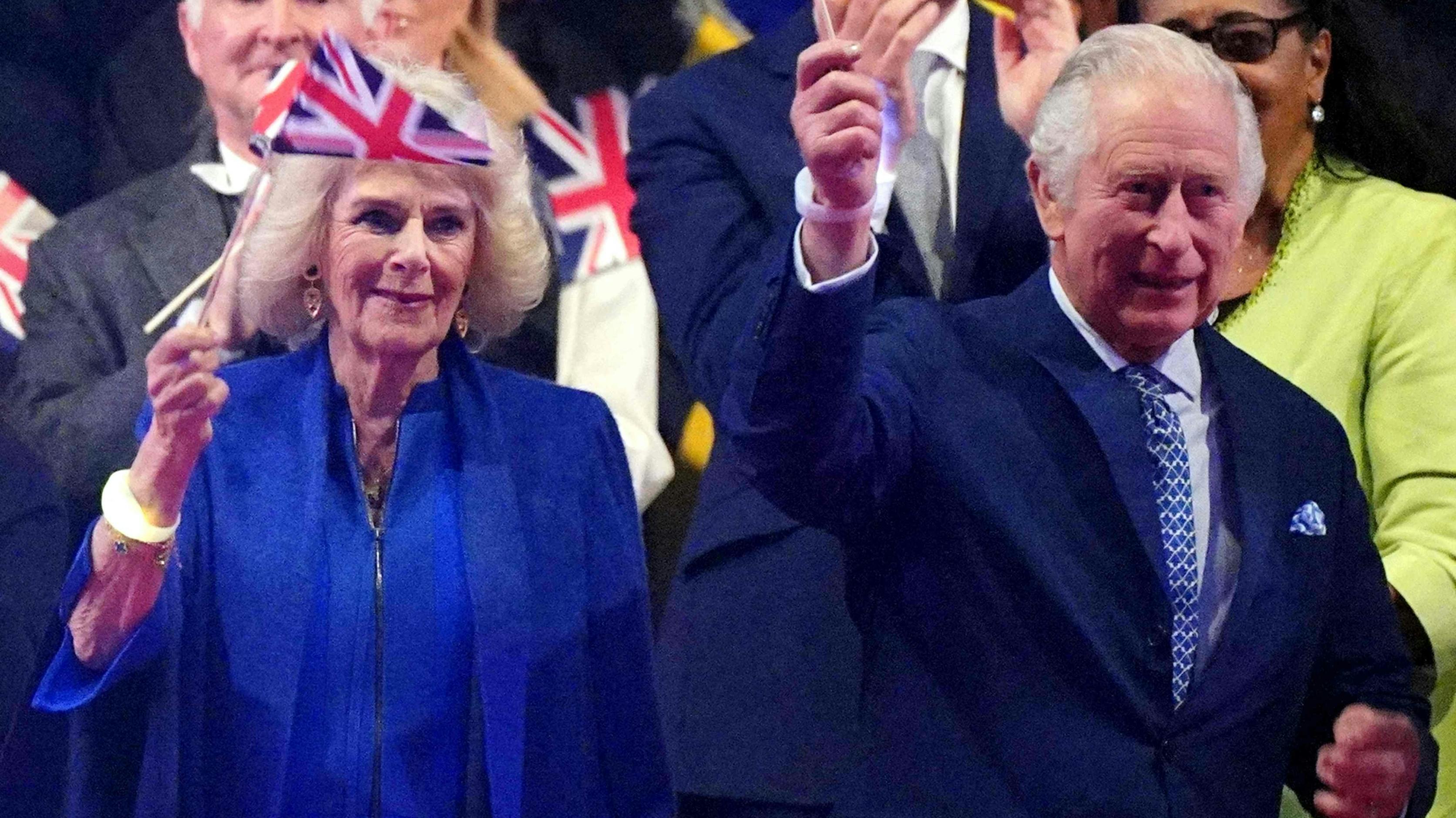 Dronning Camilla og kong Charles.
