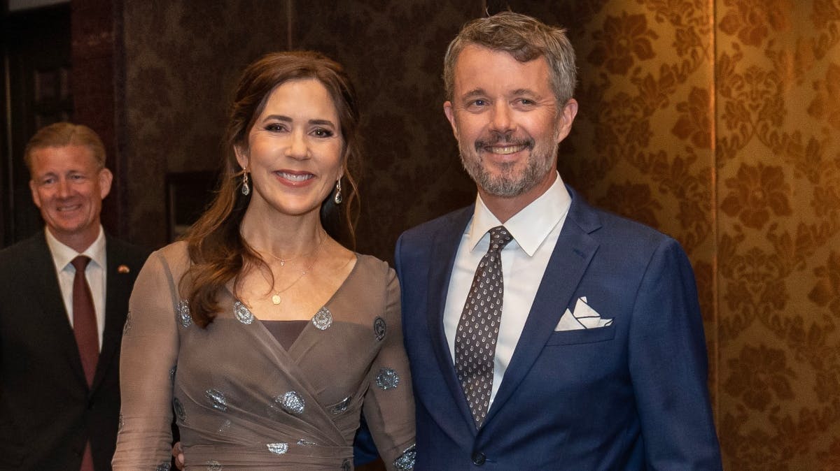 Kronprinsesse Mary og kronprins Frederik. 