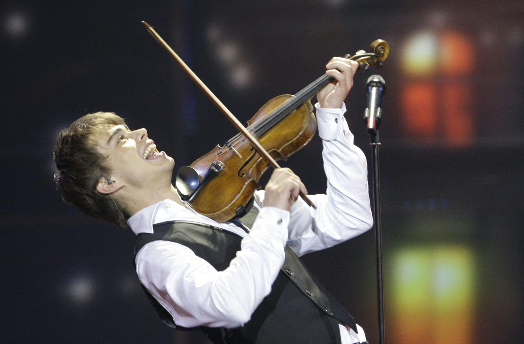 Alexander Rybak under Eurovision Song Contest i 2009. 