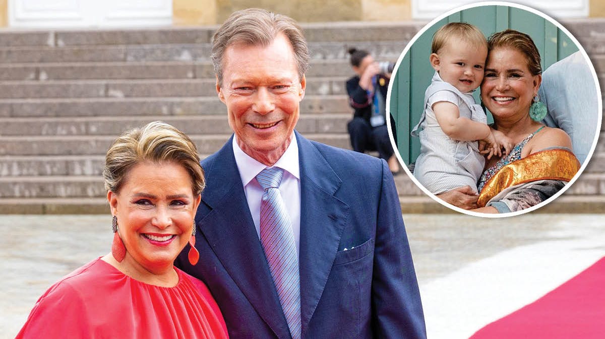 Storhertuginde Maria Teresa og storhertug Henri.