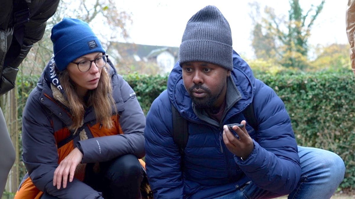 Mette Cornelius og Mahamad Habane 