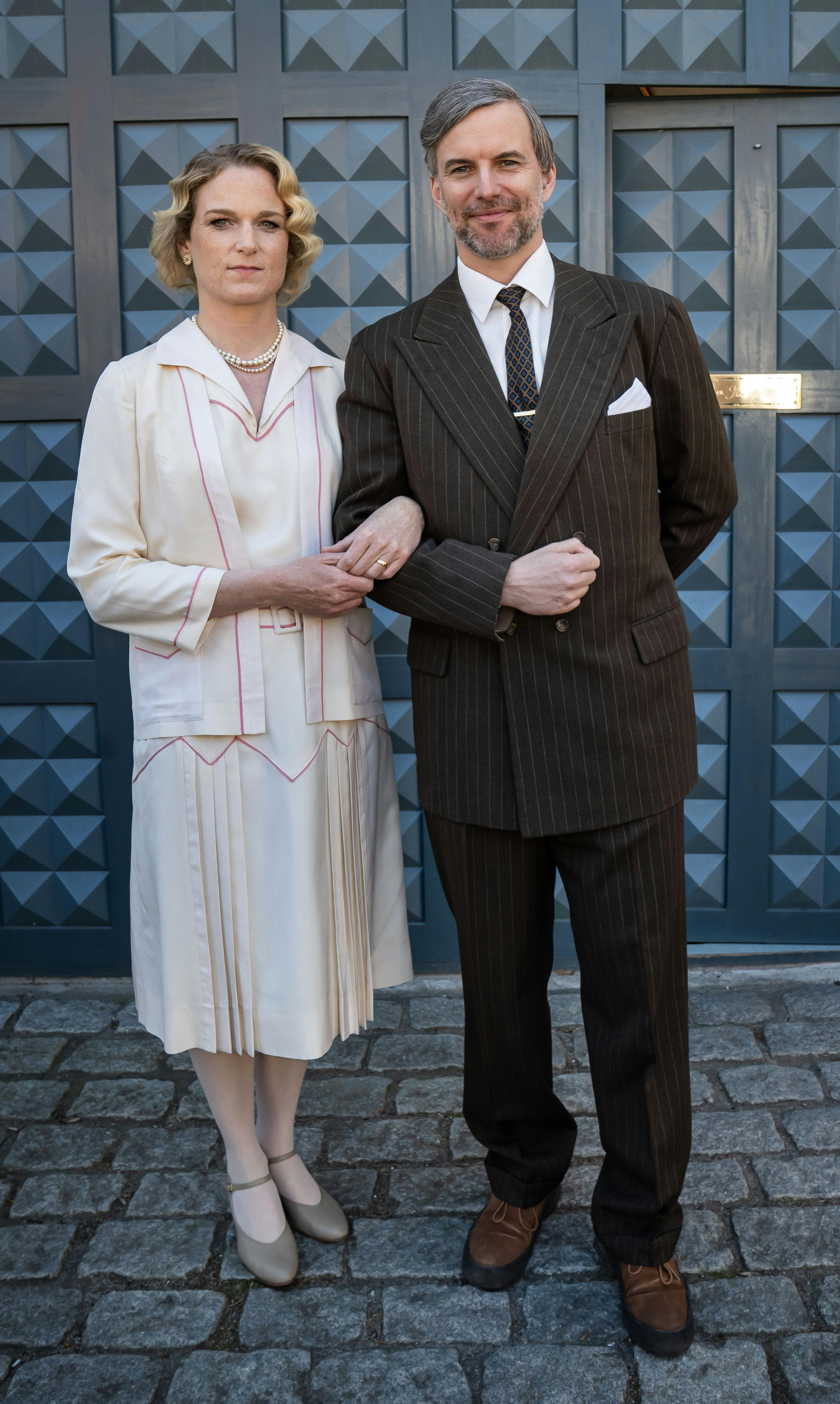 Marie Dalsgaard og Jon Lange som Maude og Hans Christian.&nbsp;

