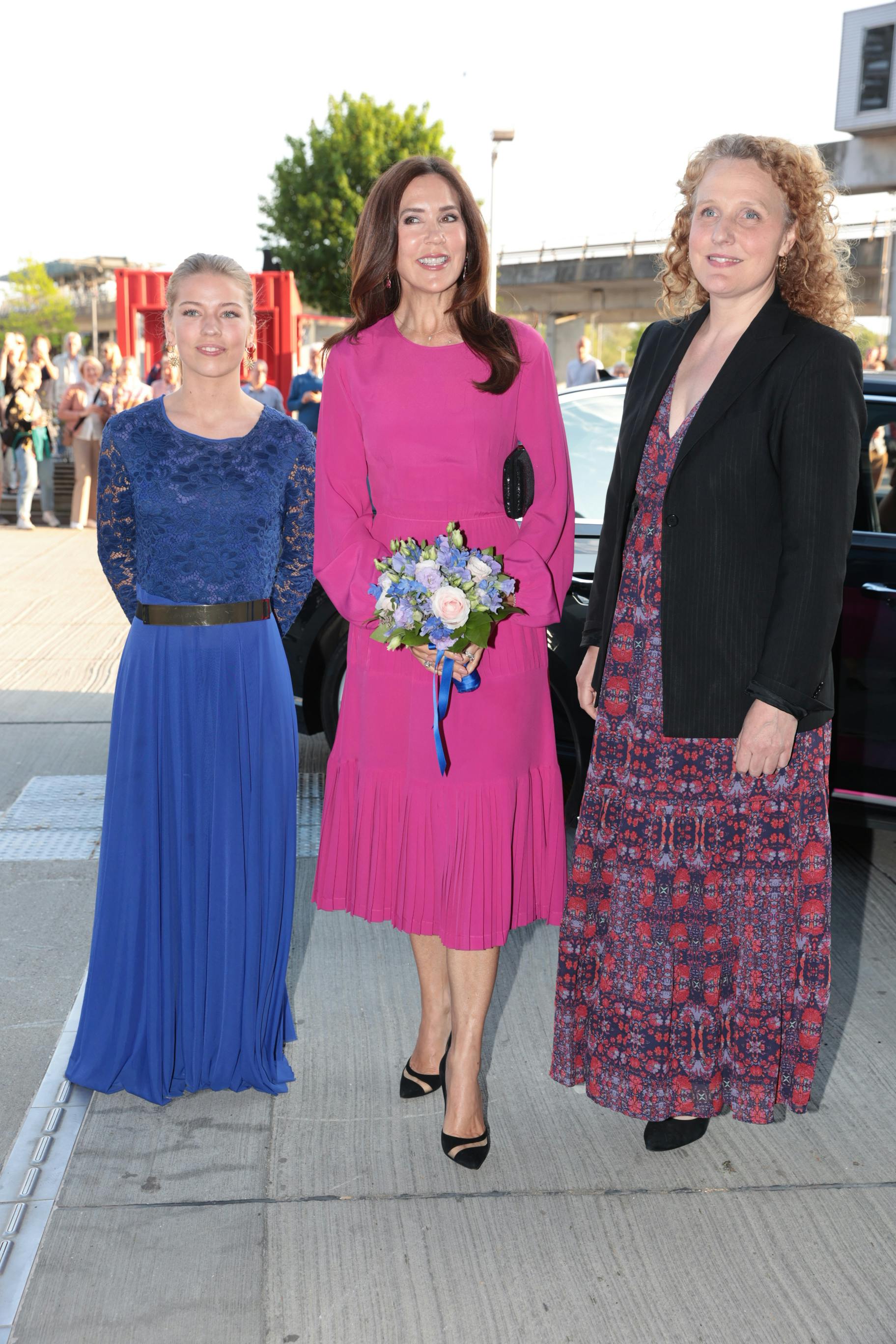 Kronprinsesse Mary ankommer til DR Koncerthuset.