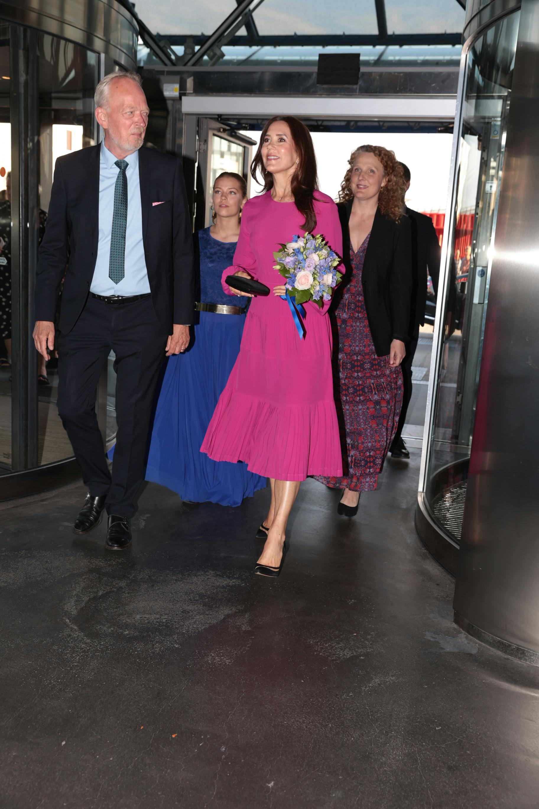 Kronprinsesse Mary ankommer til DR Koncerthuset.