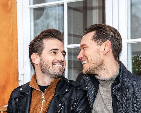 Frederik Haun og Morten Kjeldgaard.