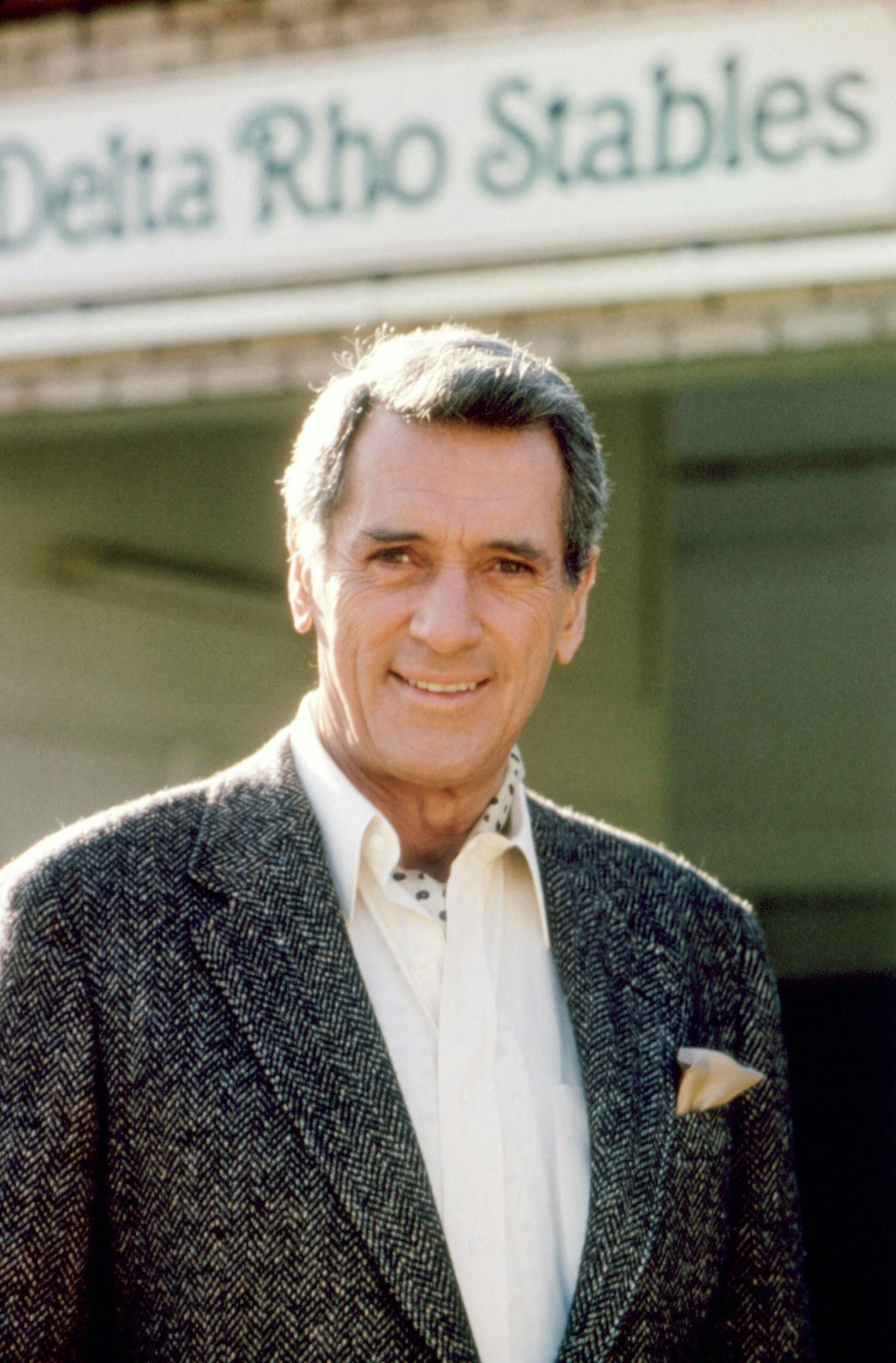 Rock Hudson som Daniel i "Dollars" i 1985.