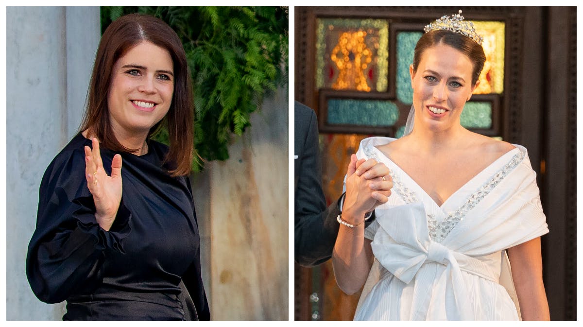 Prinsesse Eugenie og prinsesse Nina. 
