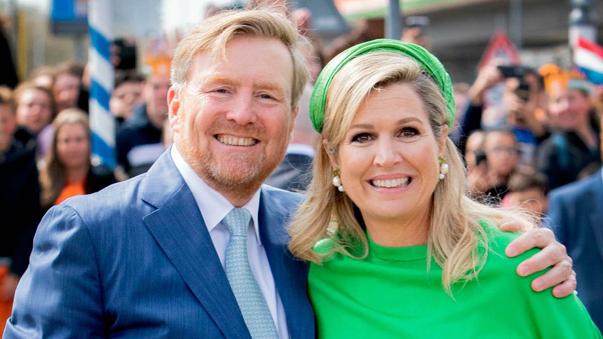 Kong Willem-Alexander og dronning Maxima. 