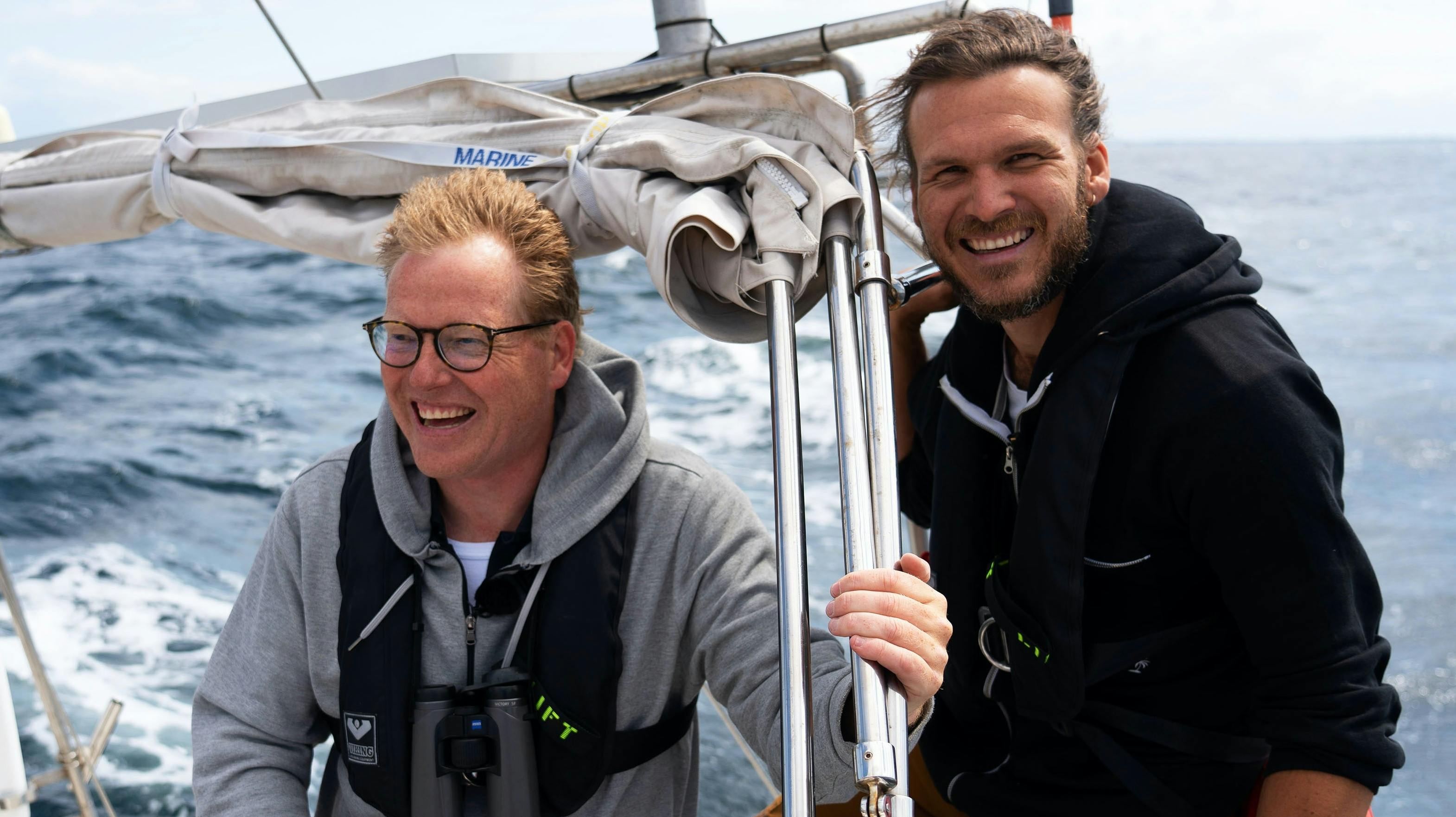 Sebastian Klein og Emil Midé Erichsen.