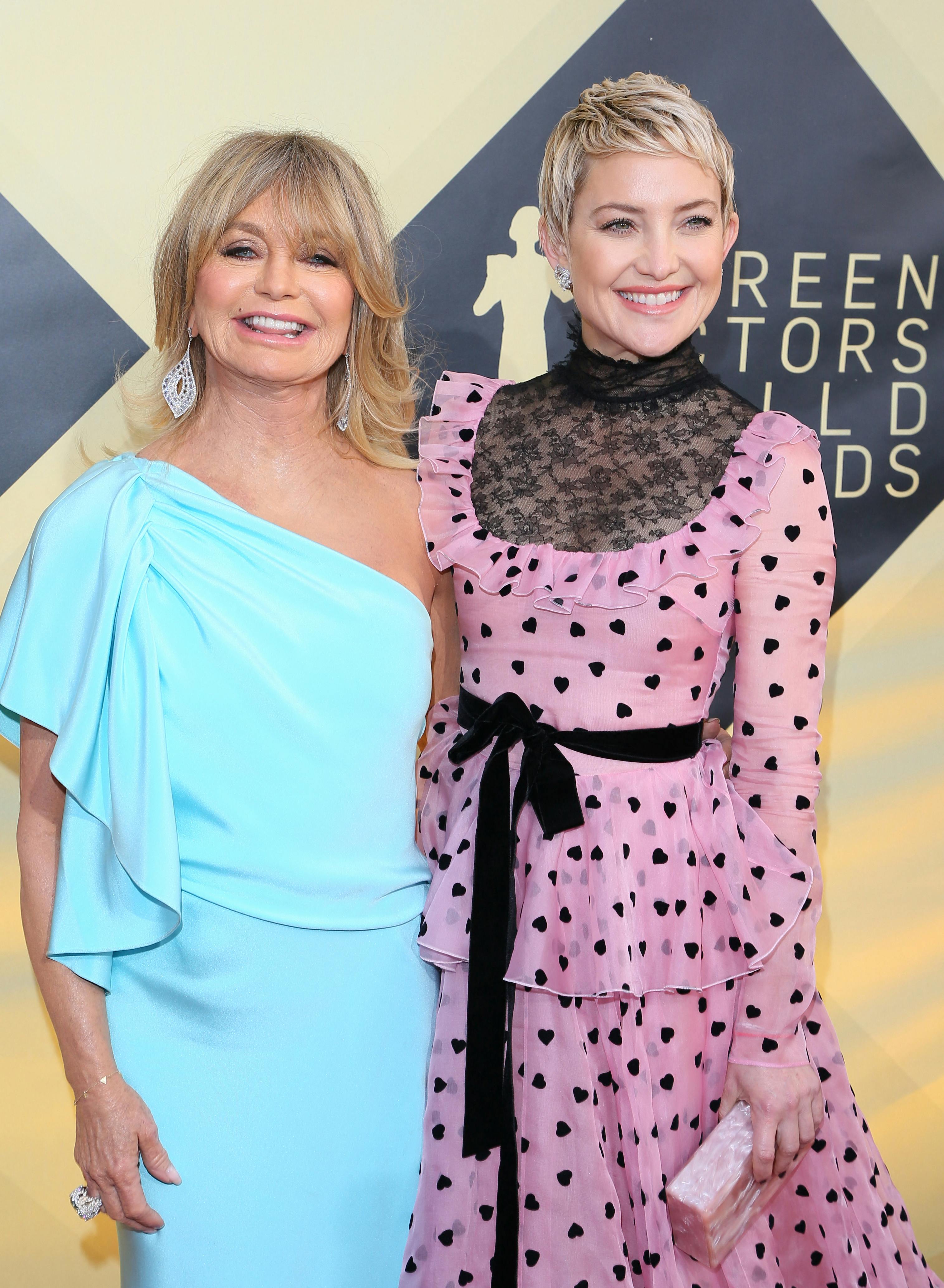 Goldie Hawn og Kate Hudson.
