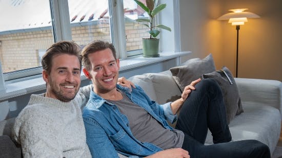 Frederik Haun og Morten Kjeldgaard.