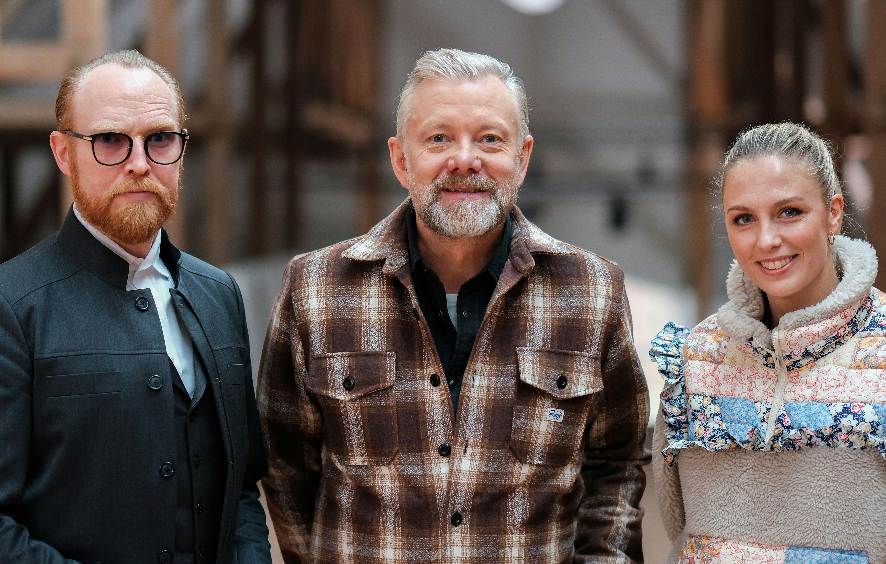 Jan Hellesøe, Casper Christensen og Josefine Høgh
