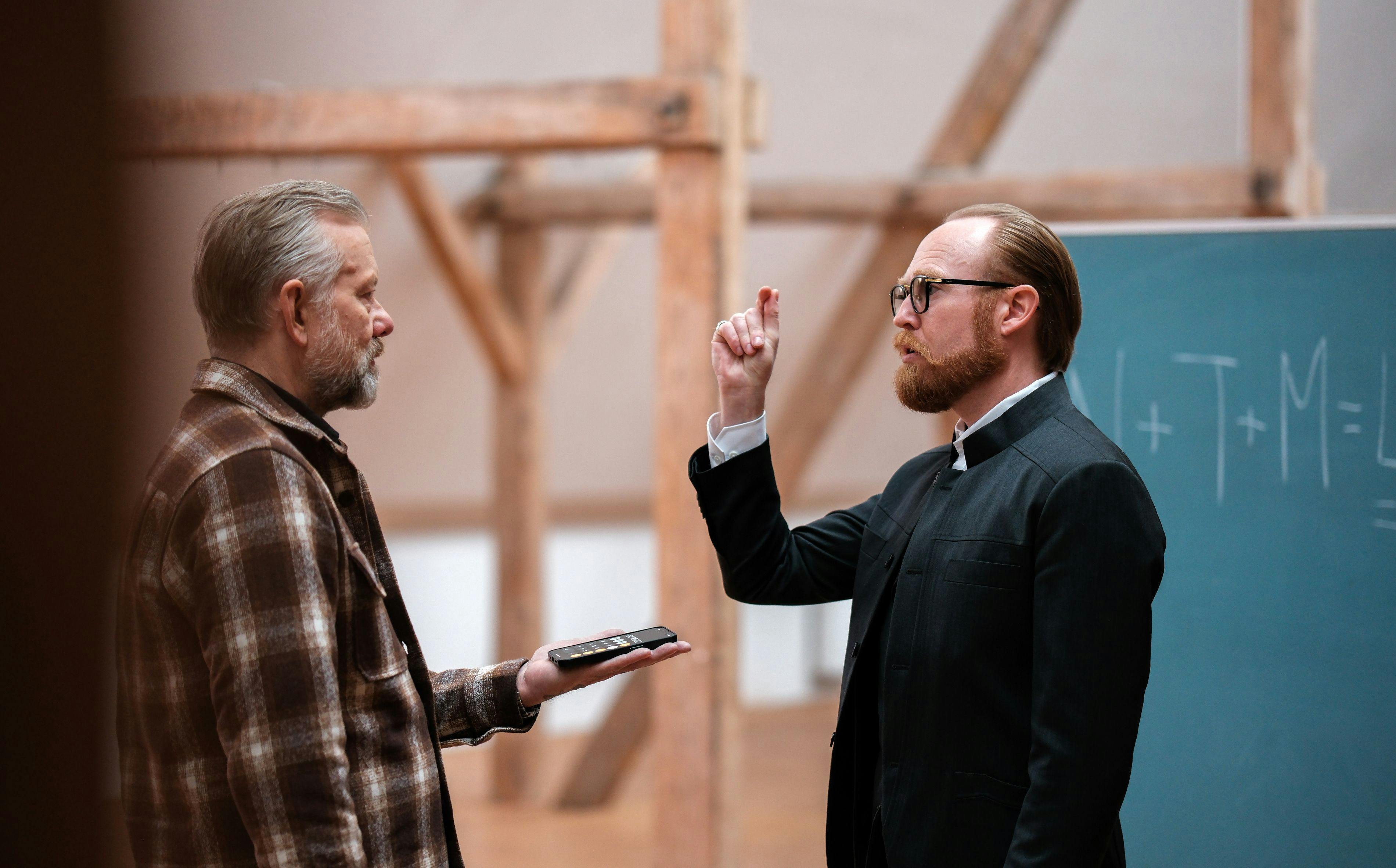 Casper Christensen og Jan Hellesøe