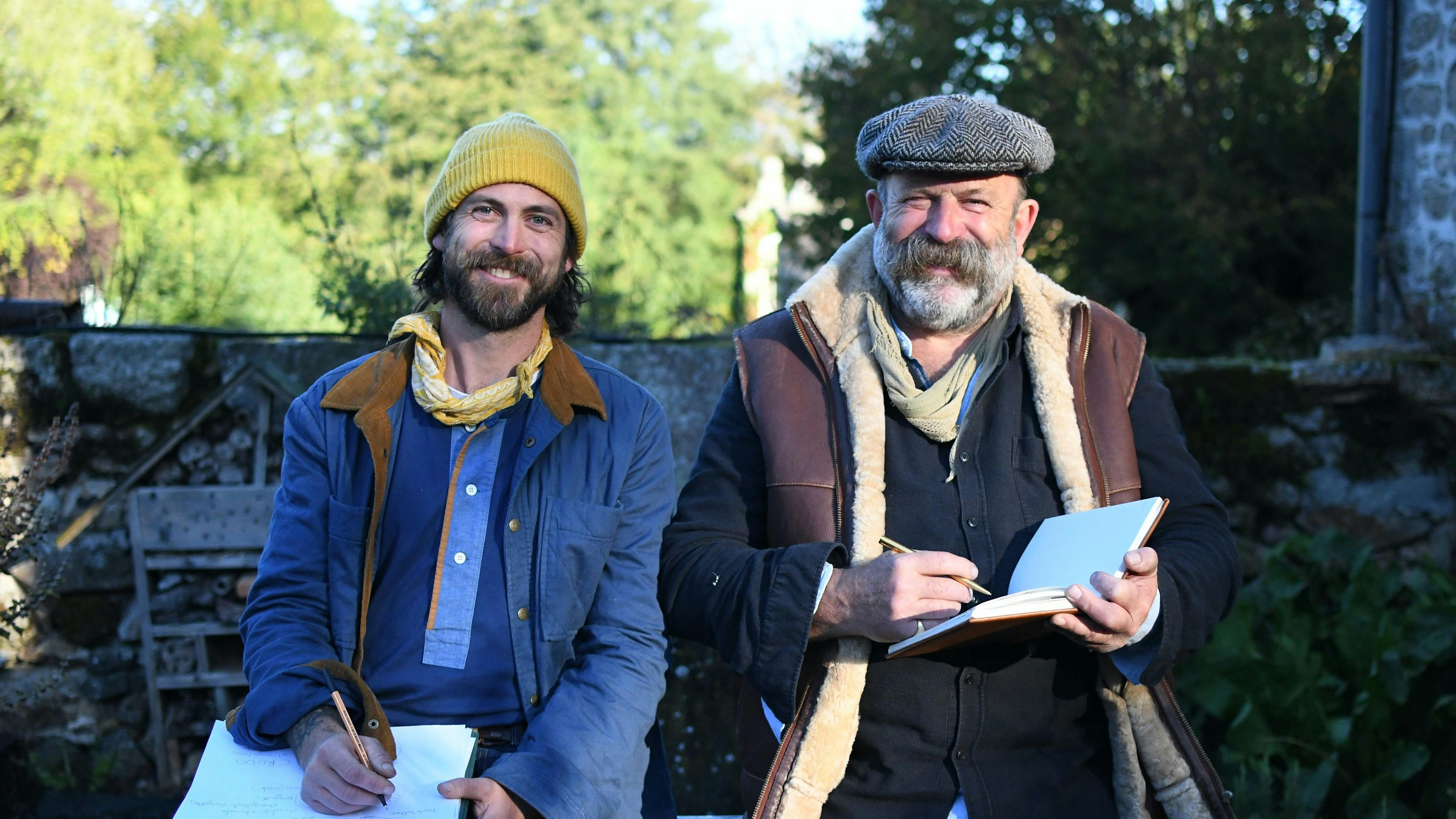 James og Dick Strawbridge i "Han, hun og drømmeslottet". 