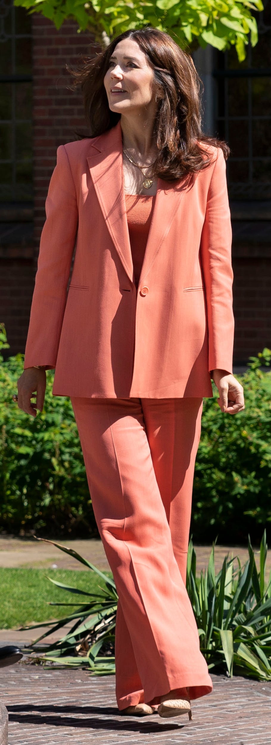 Kronprinsesse Mary i Holland sidste sommer. 