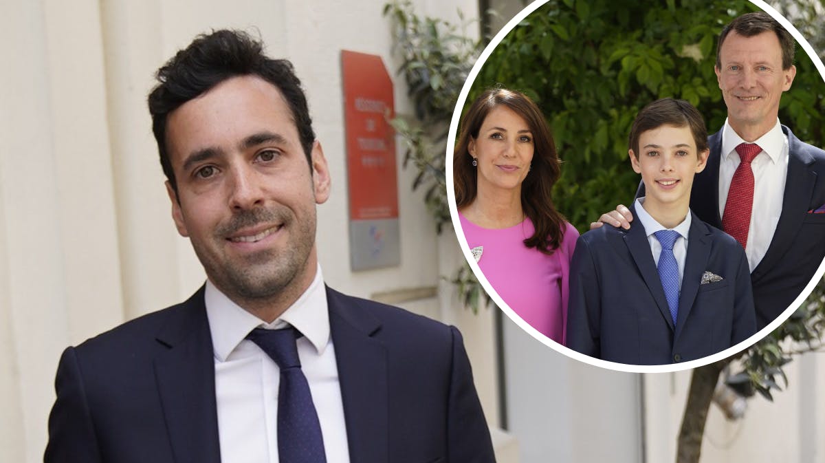 Charles Cavallier til sin nevø grev Henriks konfirmation. 