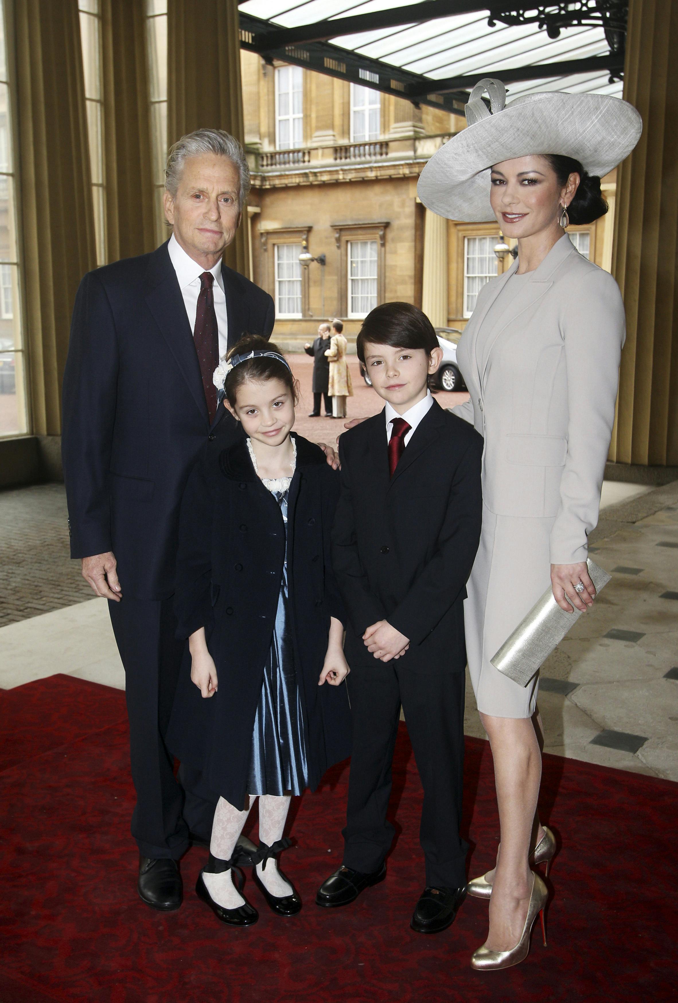 Familien Douglas i 2011. 
