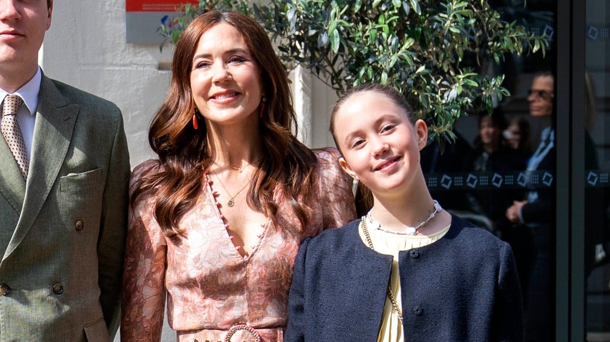 Kronprinsesse Mary og prinsesse Josephine