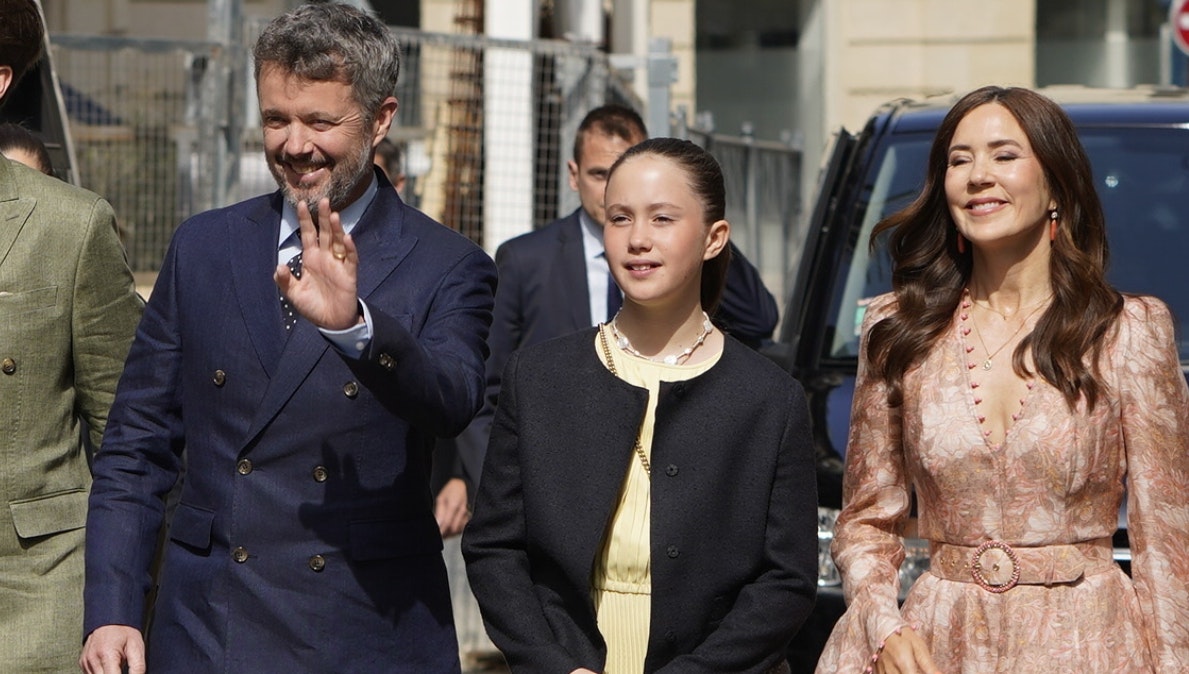 Kronprins Frederik, prinsesse Josephine og kronprinsesse Mary