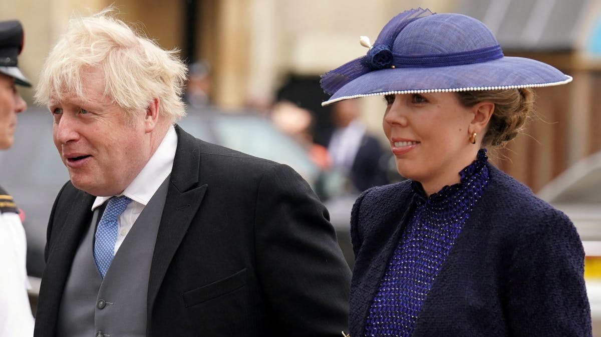 Boris og Carrie Johnson 