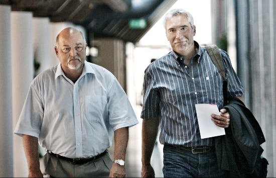 Per Rasmussen og Morten Stig Christensen i 2007. 