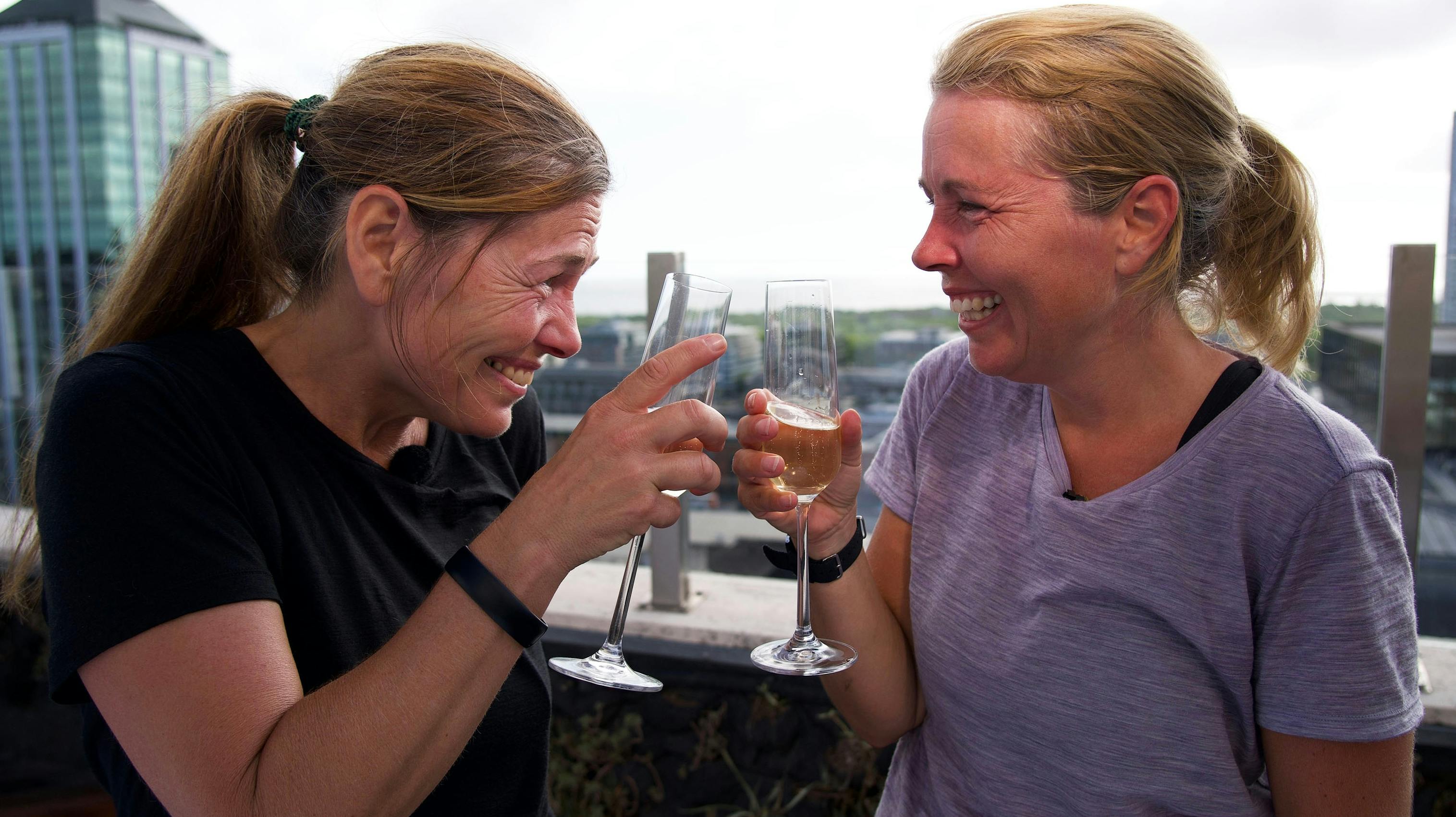 Susie og Heidi Rasmussen vandt "Først til verdens ende".