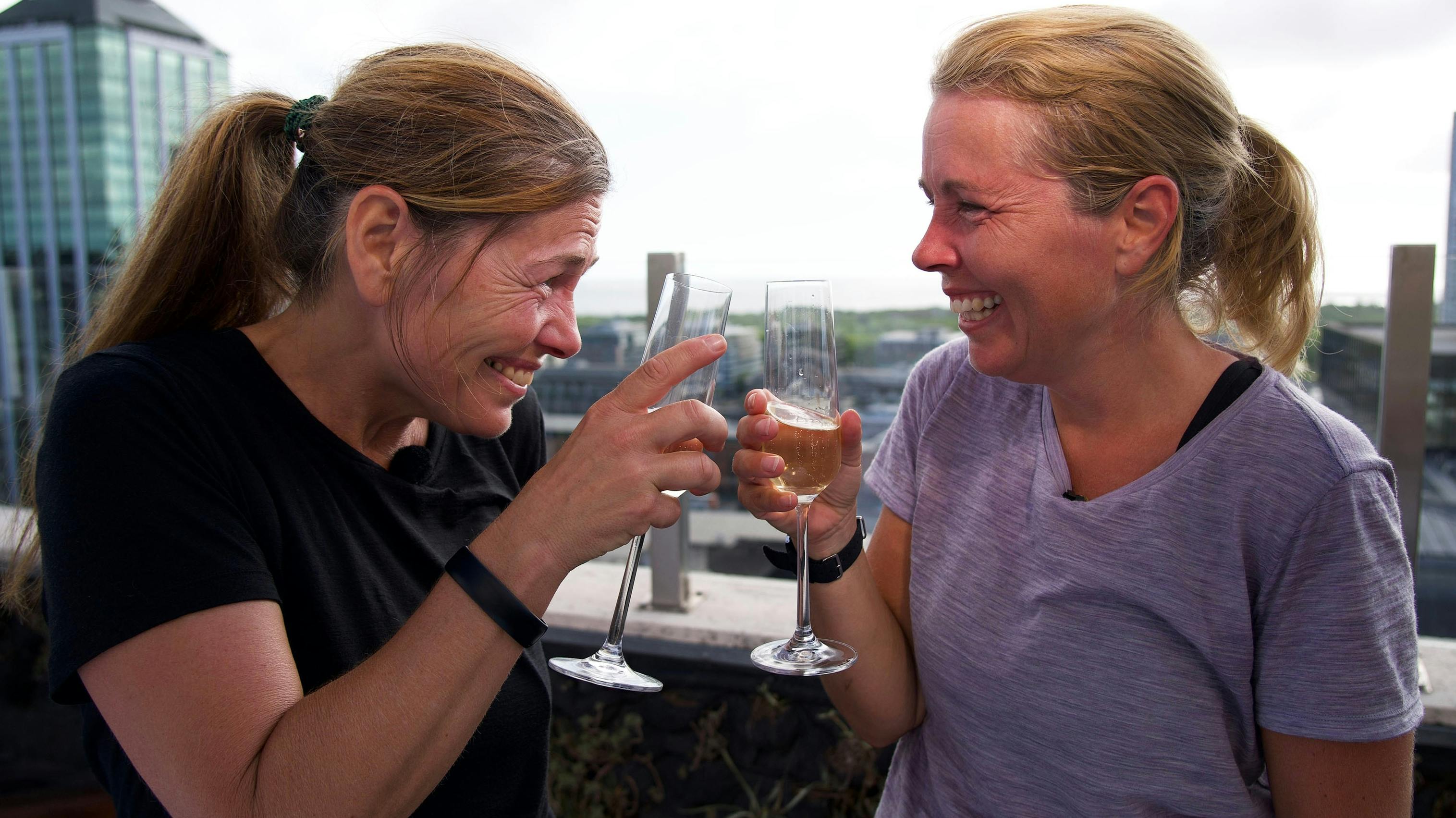 Susie og Heidi Rasmussen vandt "Først til verdens ende". 