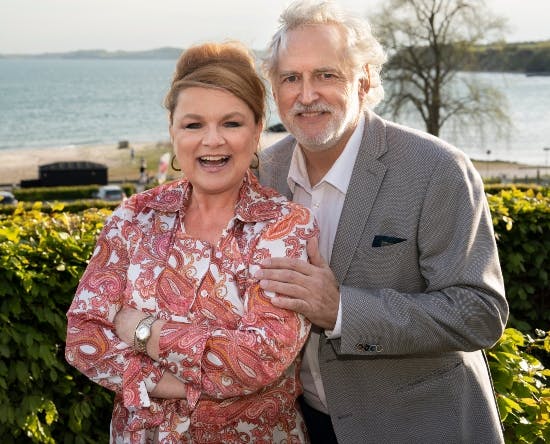 Jeanne Boel og hendes mand Klaus Kristensen.