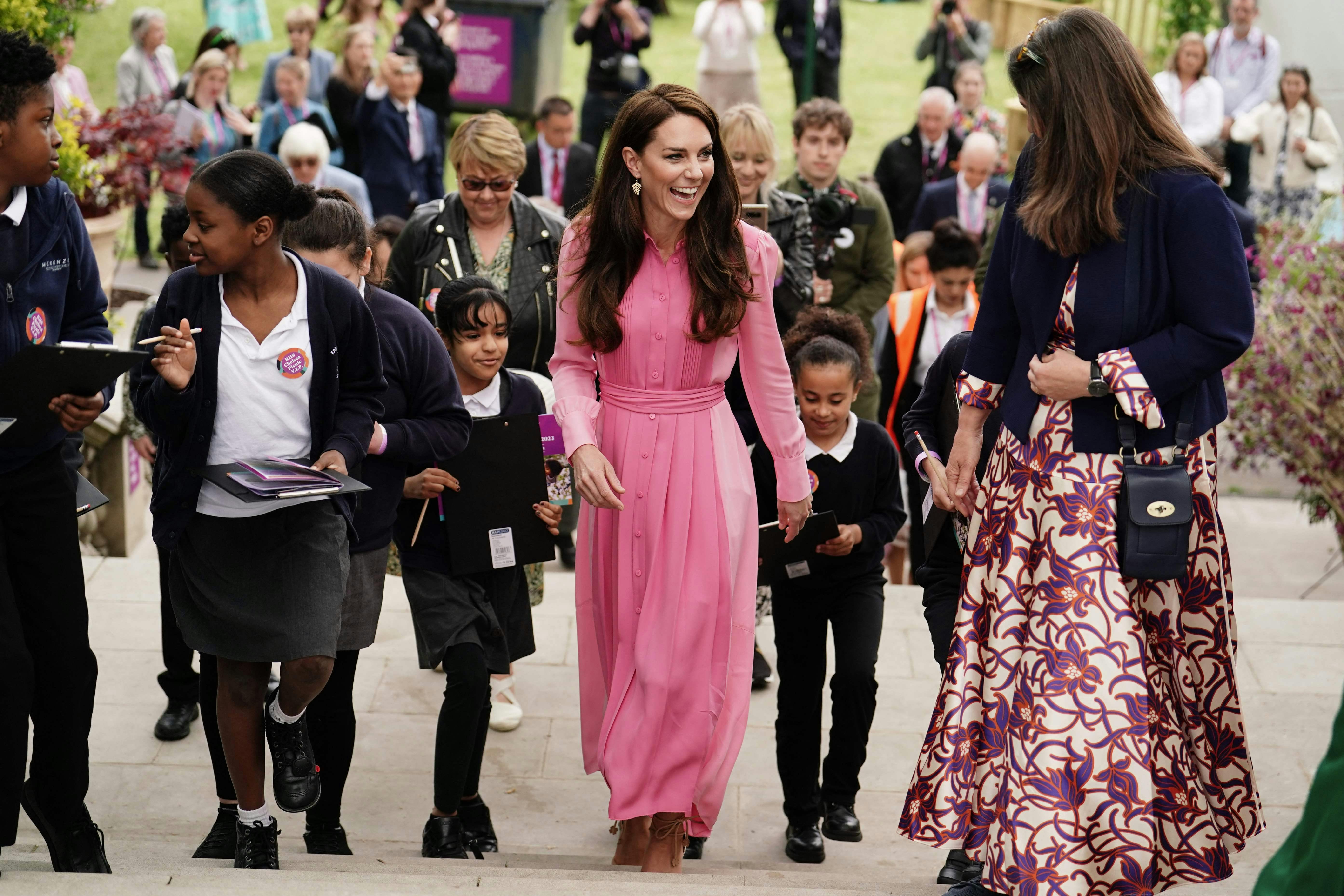 Prinsesse Kate til Chelsea Flower Show.
