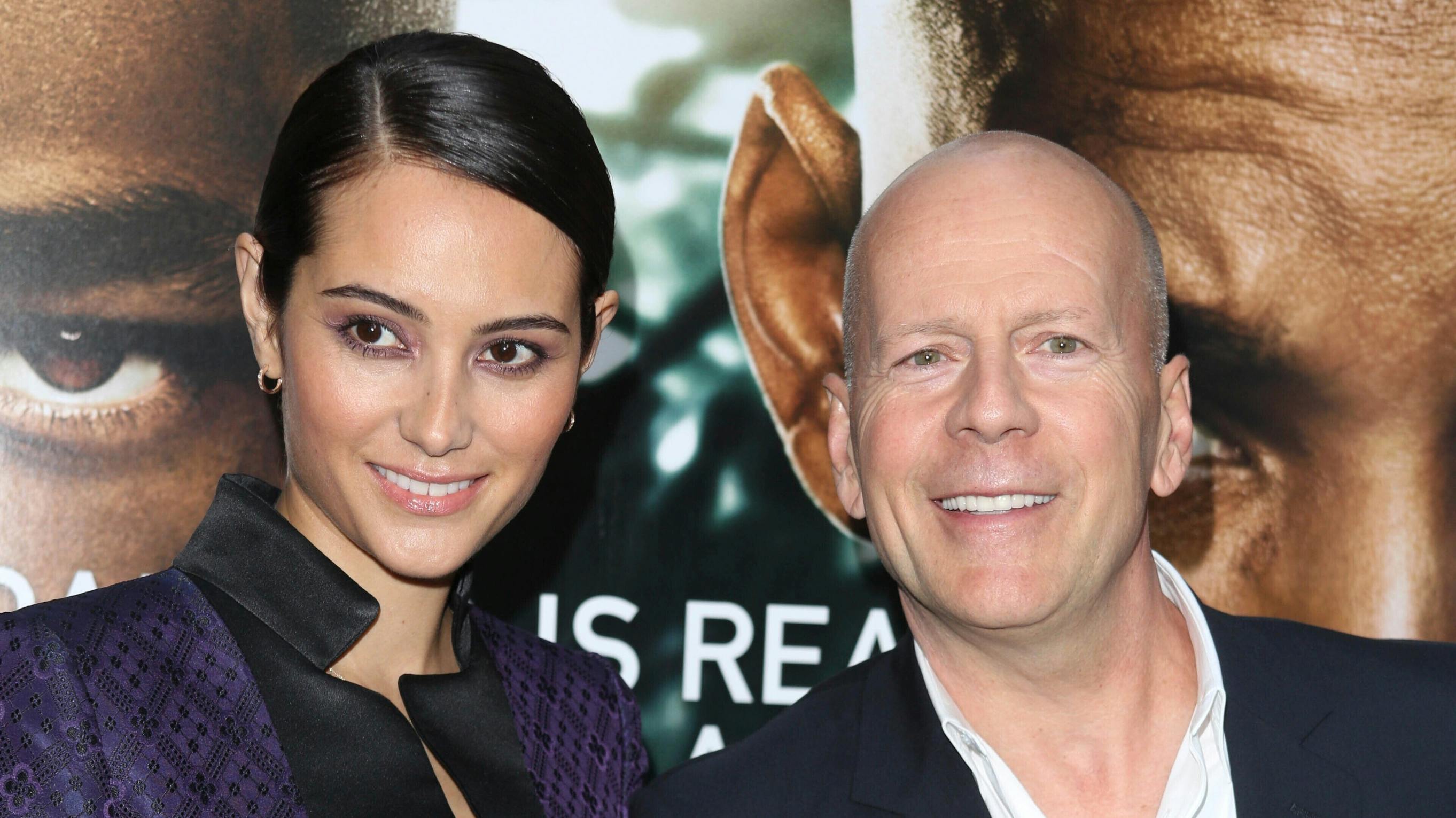 Emma Heming og Bruce Willis. 