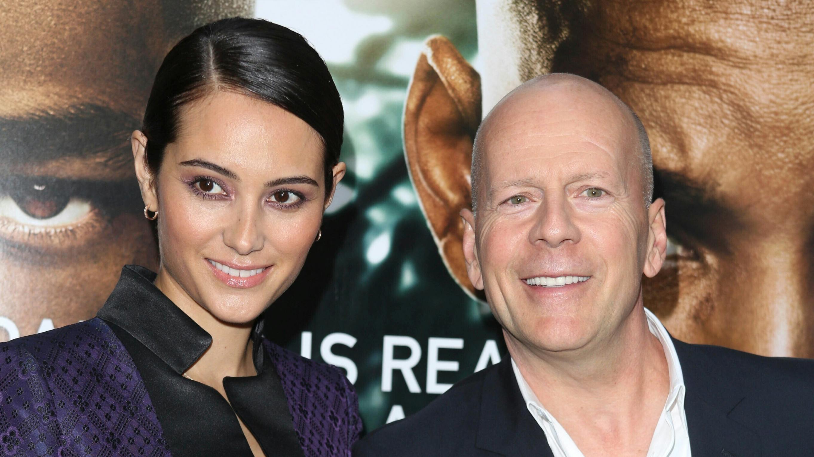 Emma Heming og Bruce Willis.&nbsp;
