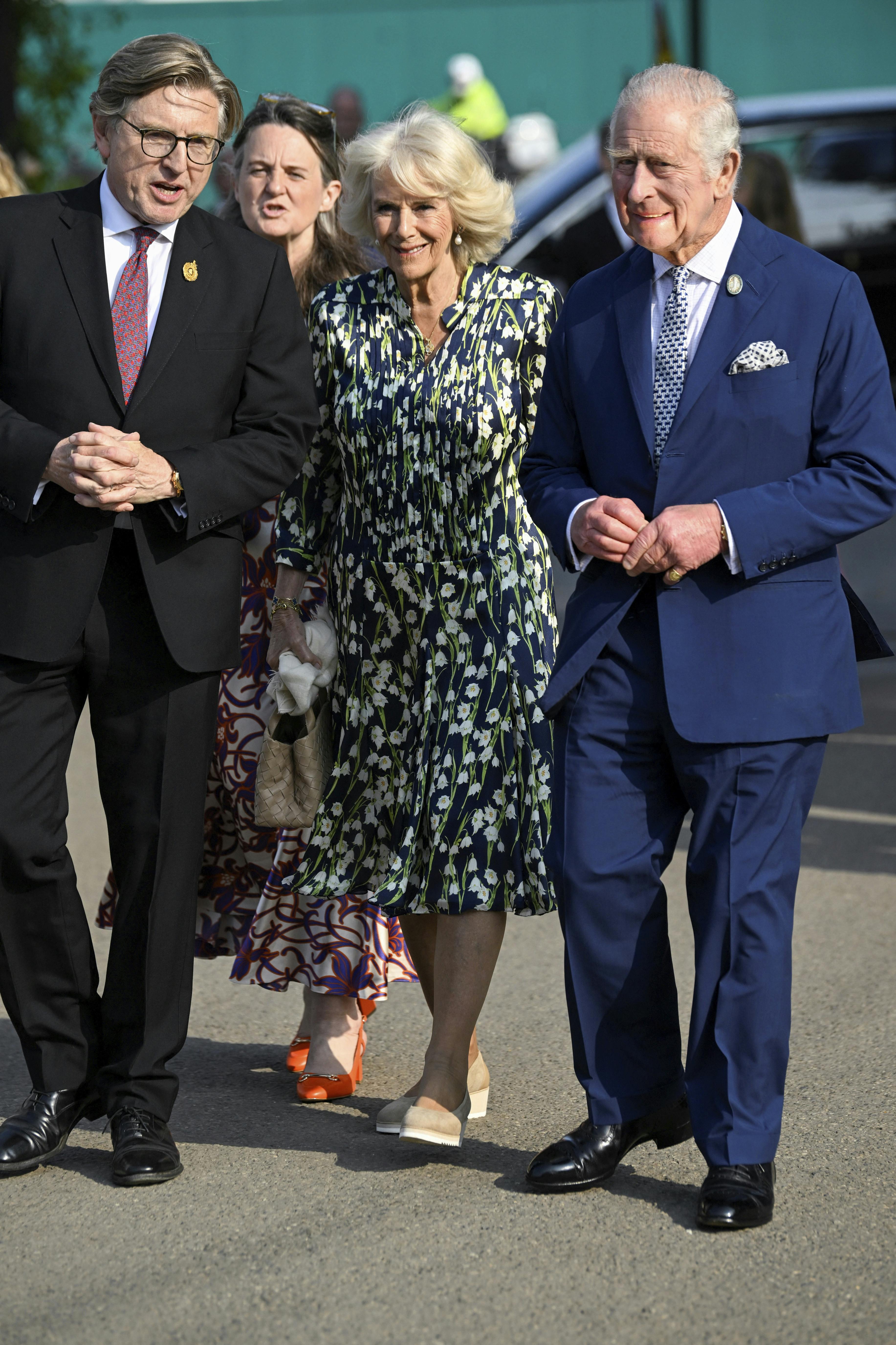 Dronning Camilla og kong Charles.