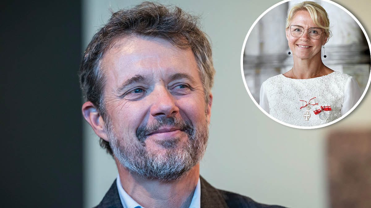 Kronprins Frederik holdt audiens den 22. maj. 