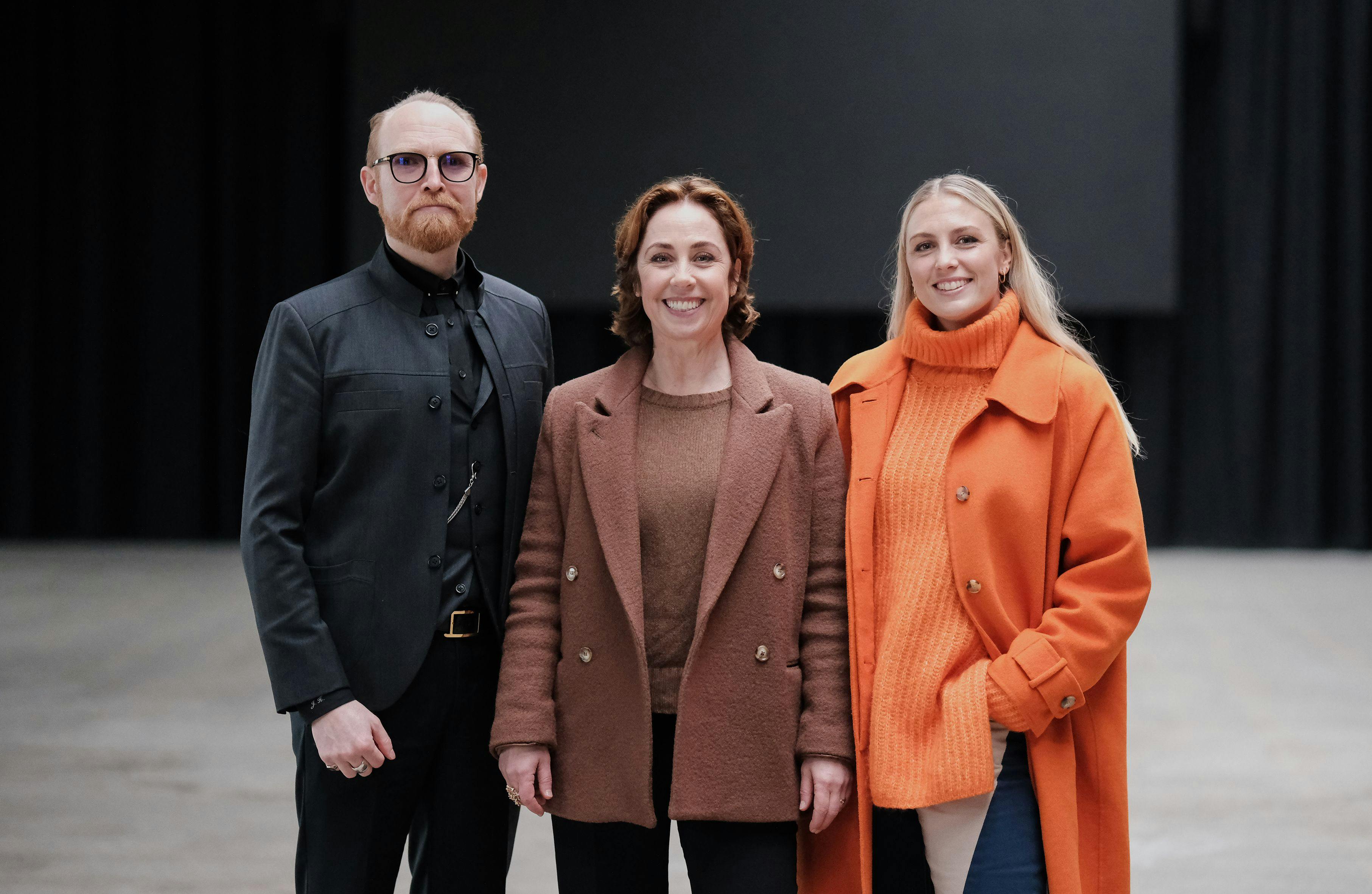 Jan Hellesøe, Sofie Gråbøl og Josefine Høgh
