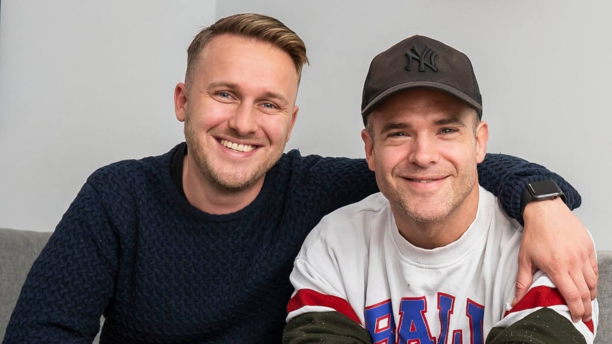 Nicolai Schwartz og Silas Holst 